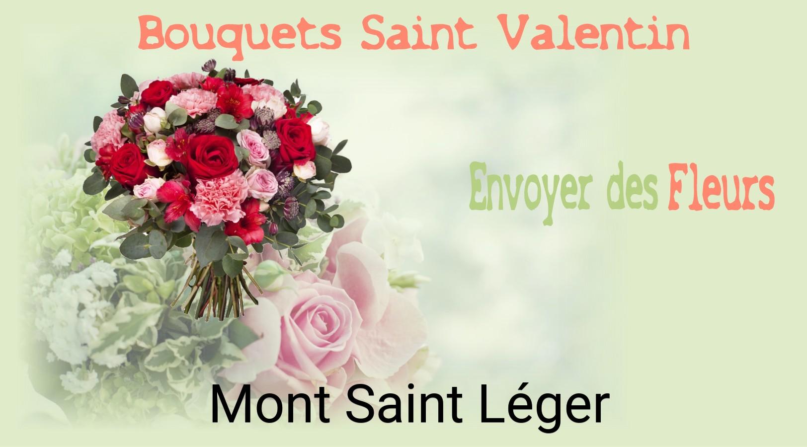 Roses de Saint-Valentin livrées à Mont-Saint-Léger